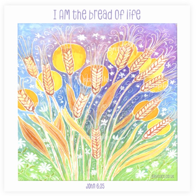 I am the Bread of Life (Art print)