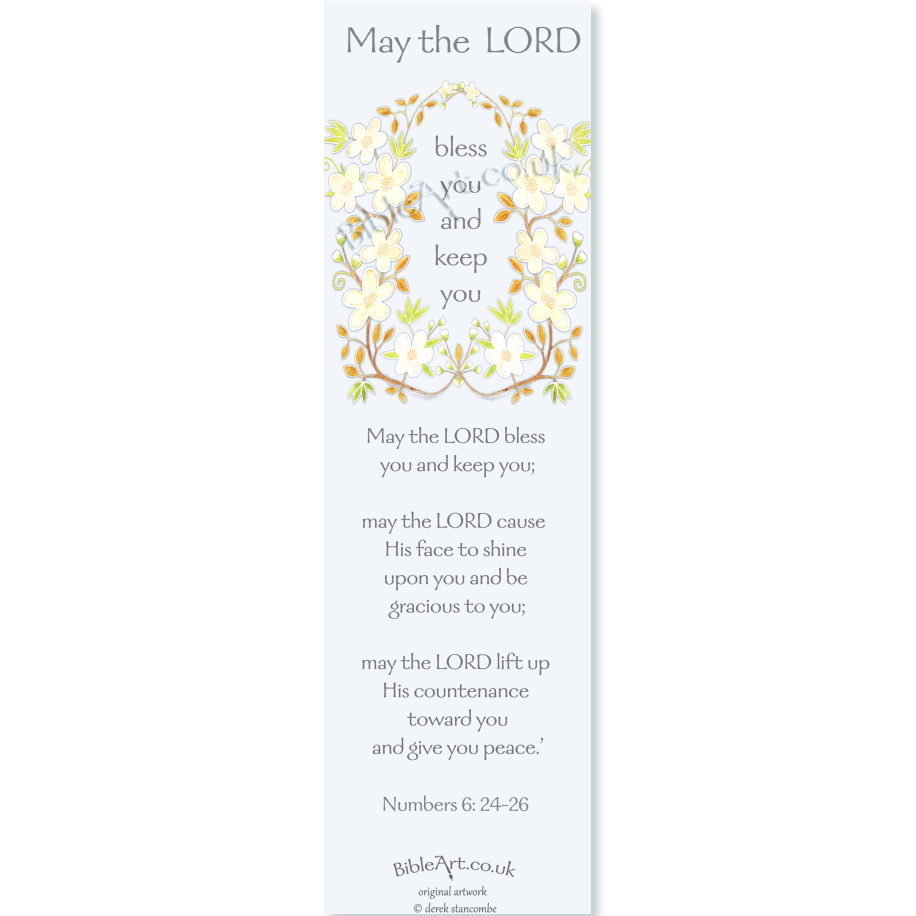 'The LORD bless you (Bookmark)