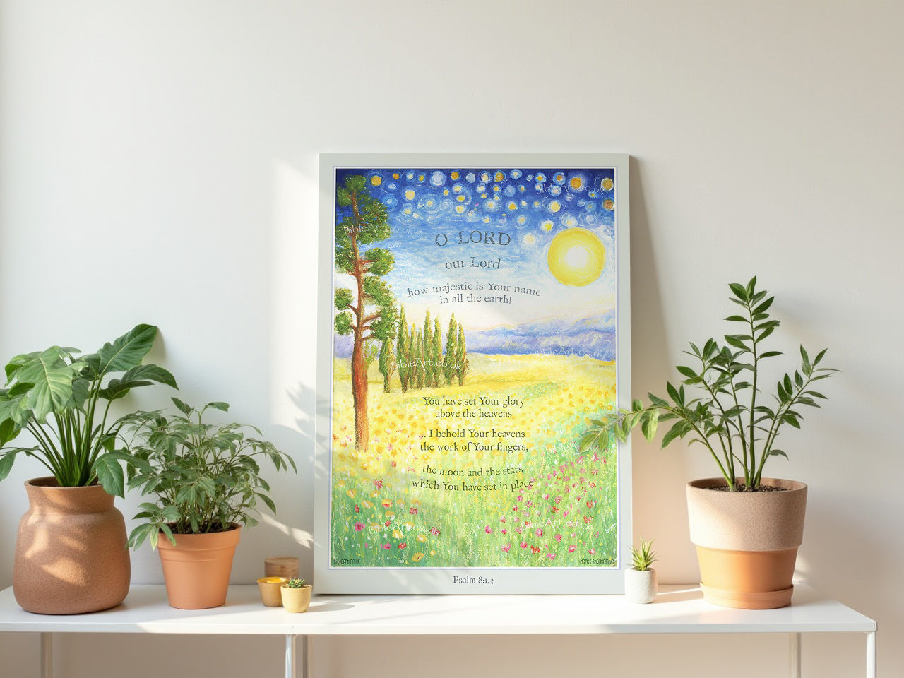 How majestic is your Name - Art print