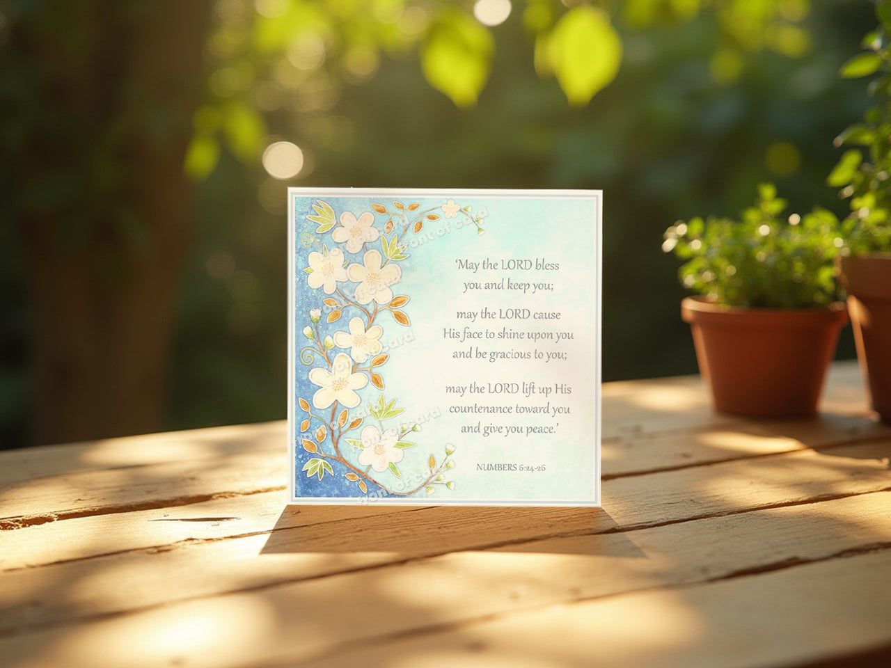 The Lord Bless You and Keep You (Card)