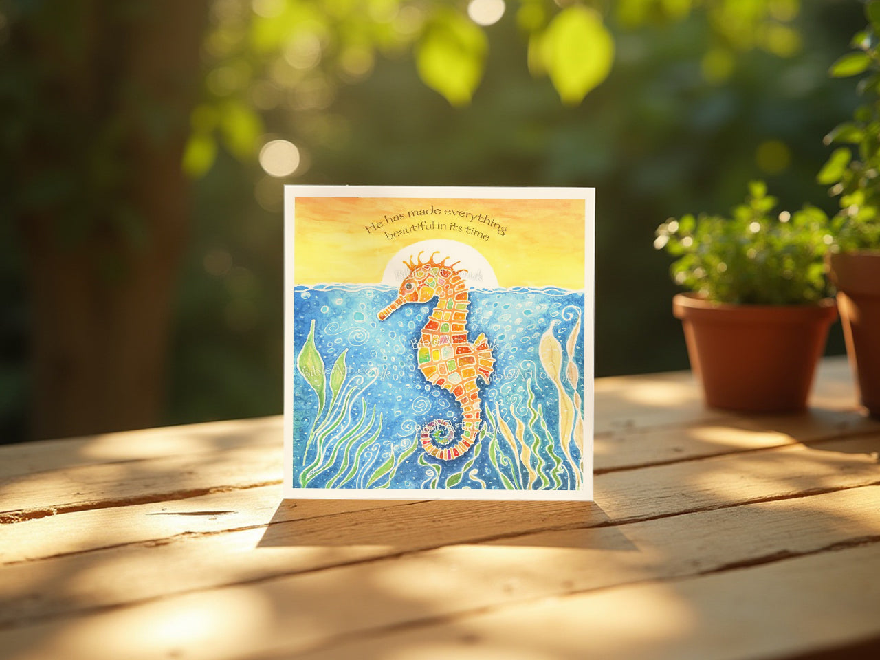 Everything Beautiful in its time (Greeting Card)