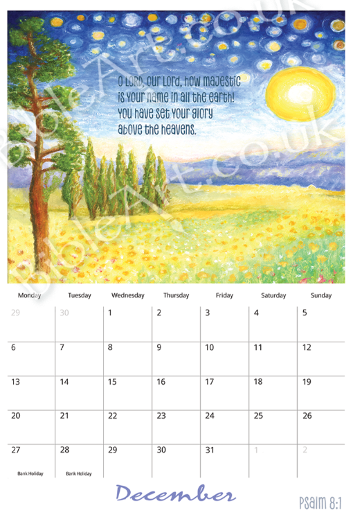 2027 A3 Calendar