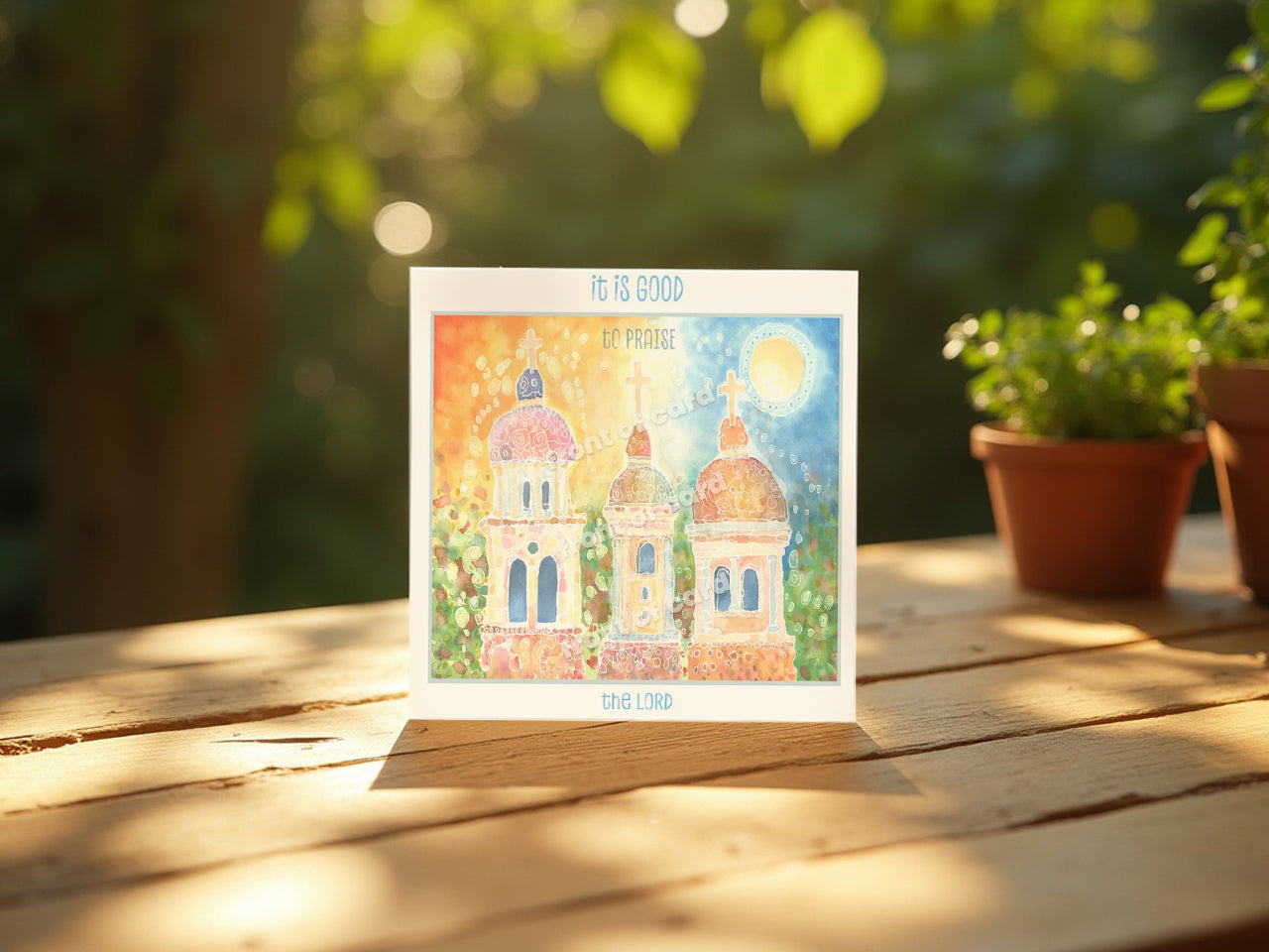 It is good to praise the LORD  (Greeting card)