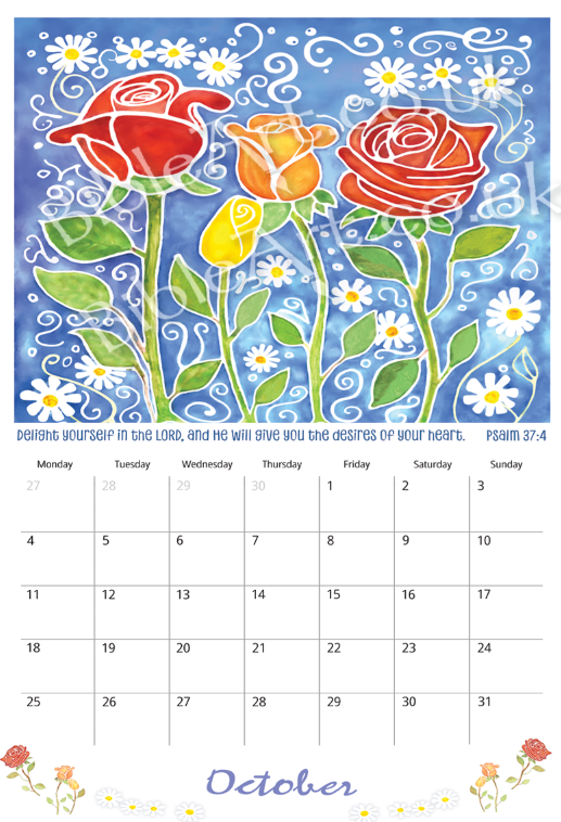 2027 A3 Calendar