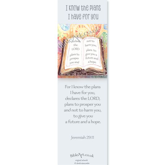 I know the plans I have for you (Bookmark)