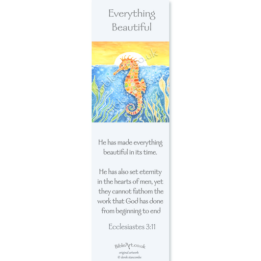 Everything beautiful (bookmark)