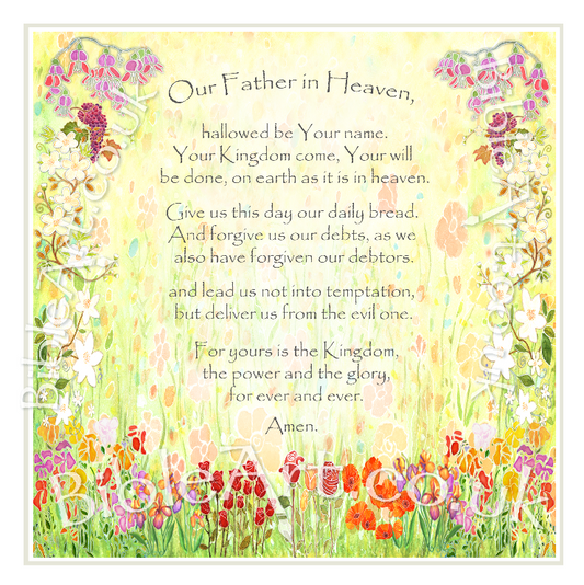 The Lord's Prayer (Card)