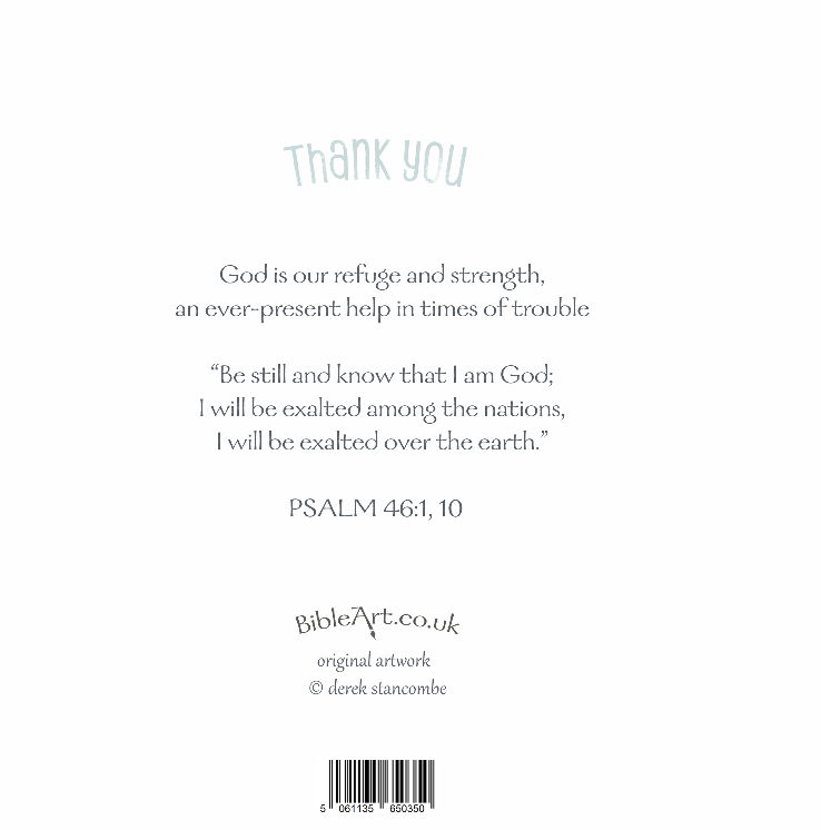 Thank You Card: Blossom tree art print