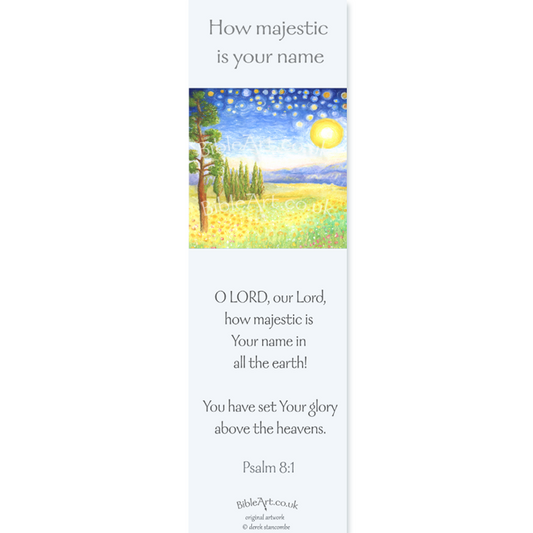 How majestic is your name (bookmark)