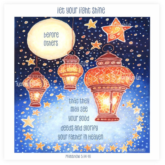 This little light of mine (Art print)