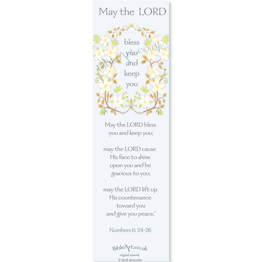 'The LORD bless you (Bookmark)