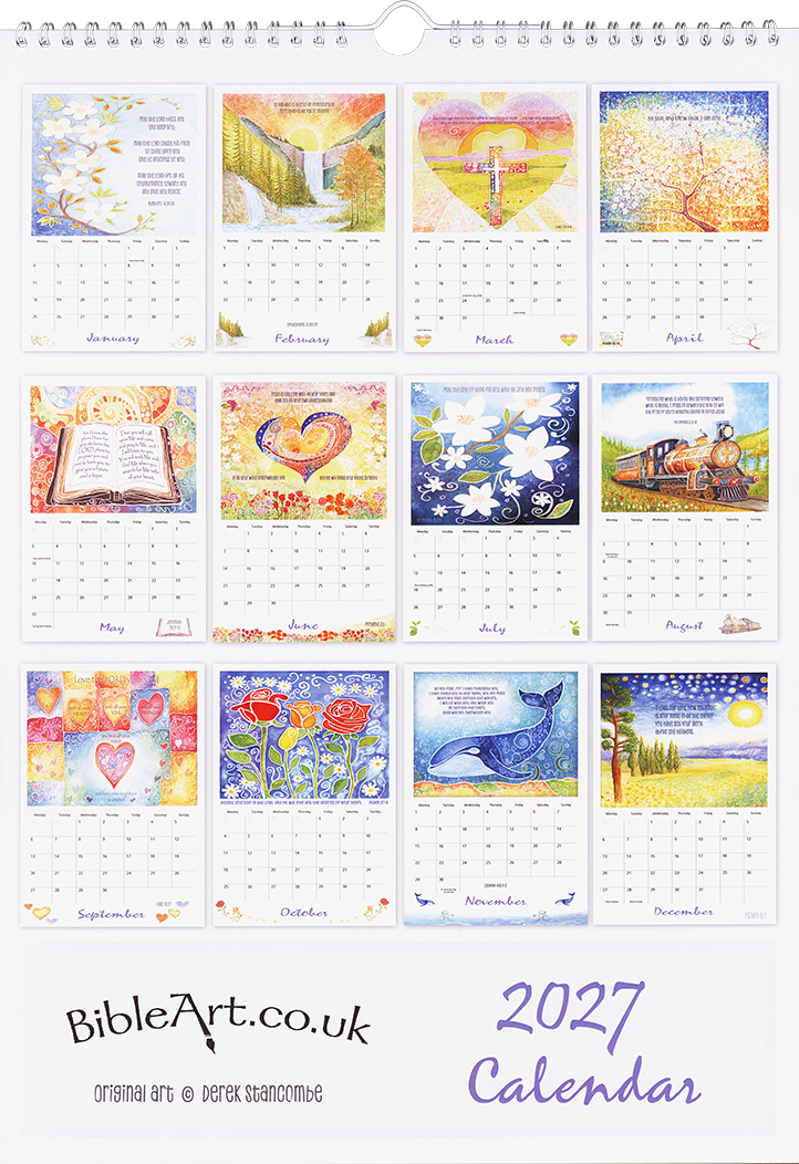 2027 A3 Calendar