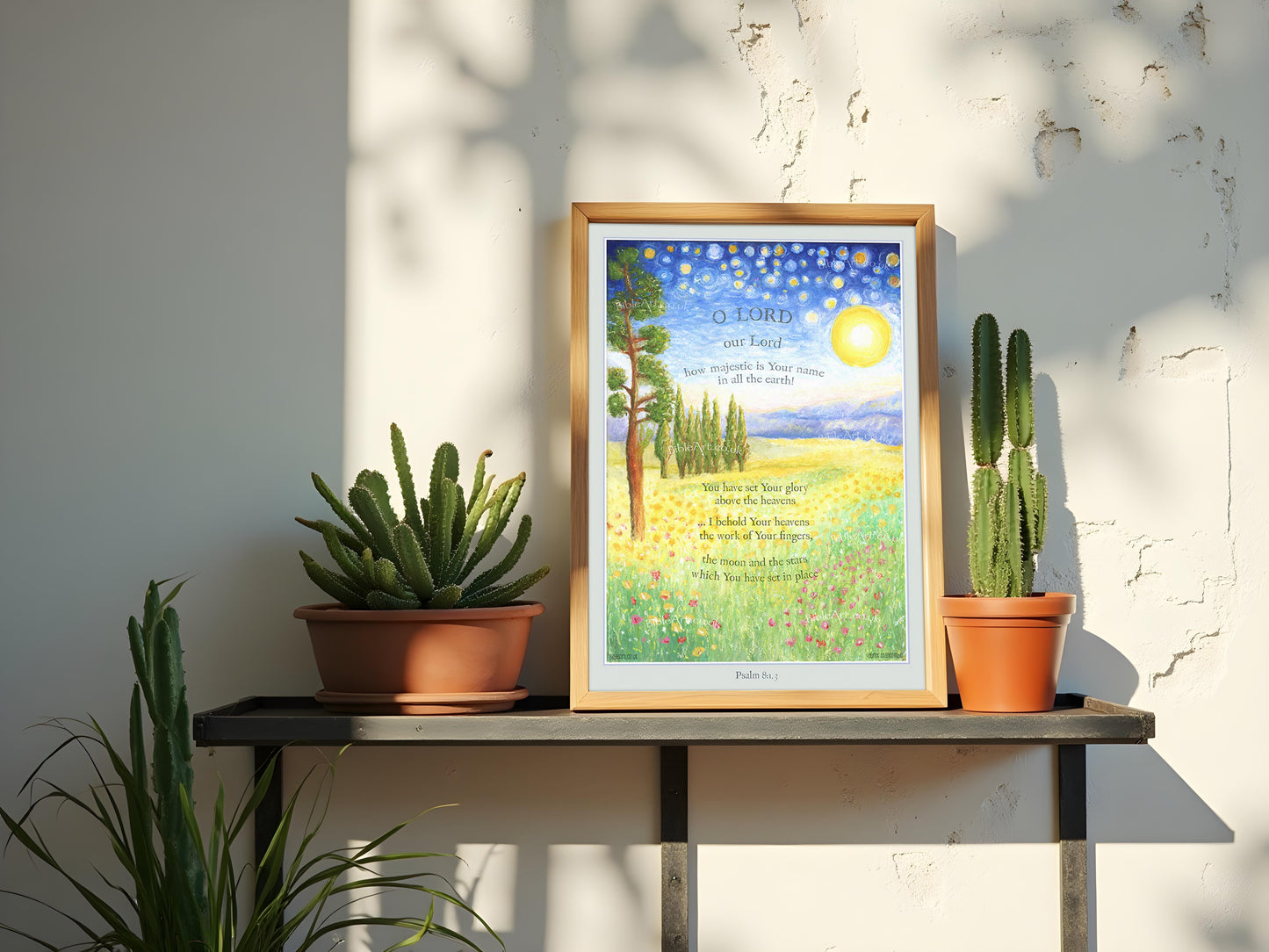 How majestic is your Name - Art print
