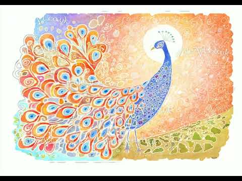 Peacock Animation: Isaiah 61:3 - Garment of Praise
