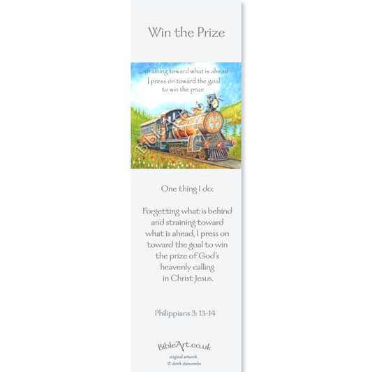 Pressing on ahead (Bookmark)